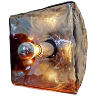 Glazen Plafondlamp Mazzega Murano, 1960