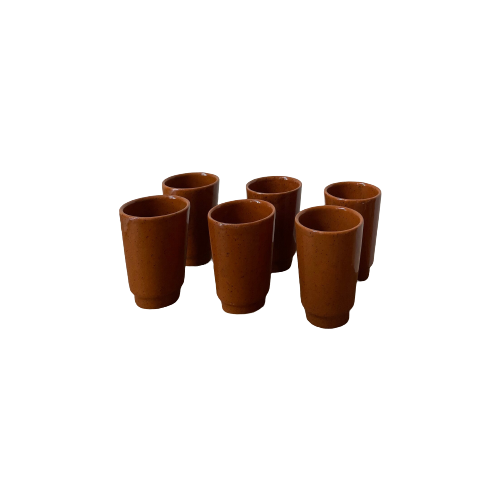Wabi Sabi Vintage Warm Brown Mugs