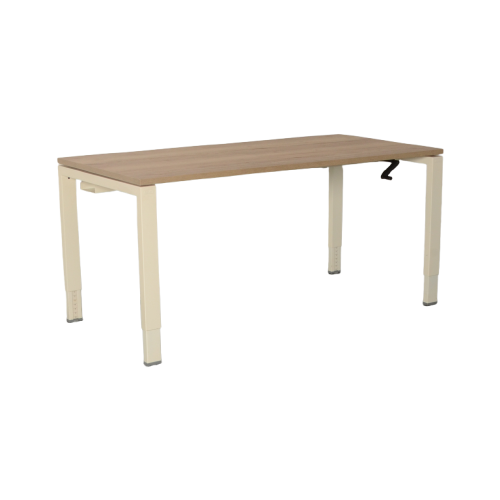 Bureau Gispen - 160 X 80 Cm - Handslinger Verstelbaar - Bladkleur Naar Keuze