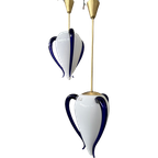 2x Vintage ‘venexiana’ Hanglamp – Barovier & Toso – Murano thumbnail 1