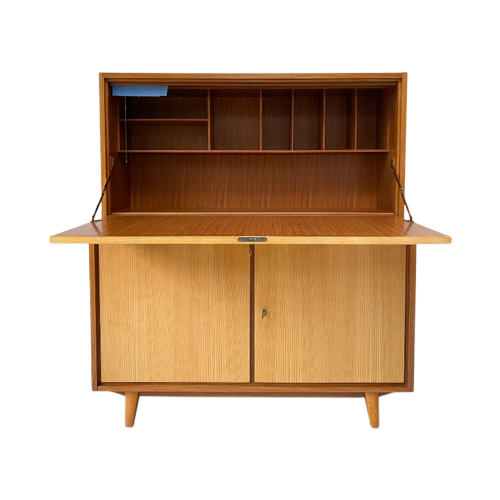 Vintage Houten Kast / Secretaire