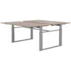 Sedus Bench Werkplek, Bladkleur Naar Keuze, 2 X 160 X 80 Cm, Aluminium Hoogte Verstelbaar Onderst thumbnail 1