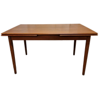 Vintage Uittrektafel Deense Eettafel Vintage Tafel