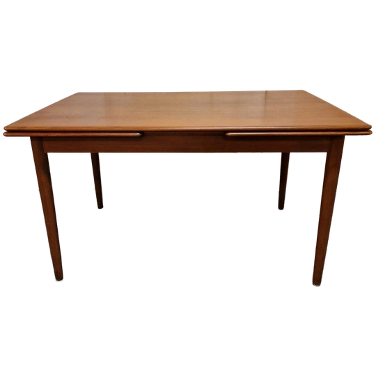 Vintage Uittrektafel Deense Eettafel Vintage Tafel 1