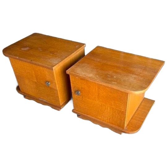 Vintage Retro Nachtkastjes Set 1960s 1