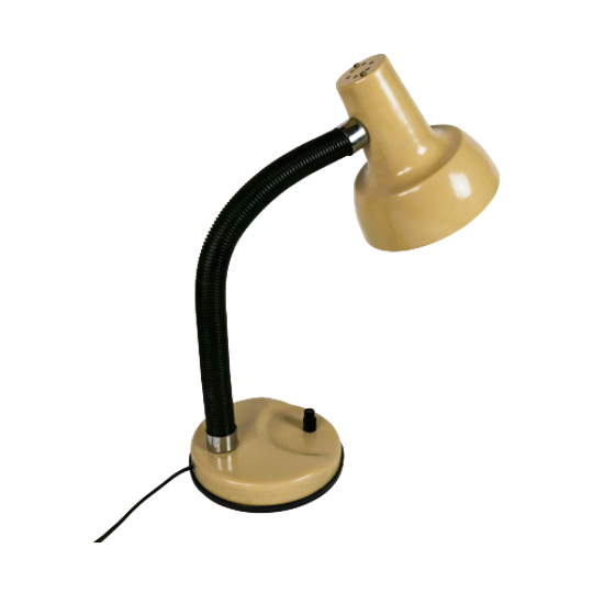 Veneta Lumi - Tafellamp - 'gooseneck' - Vintage Verlichting - 70's 1