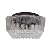 Qd21 – Plafondlamp Jaren 60 -transparant