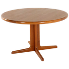 Vintage Johs. Kristoffersen & Son Ronde Eettafel Tafel 'bjerget' thumbnail 1