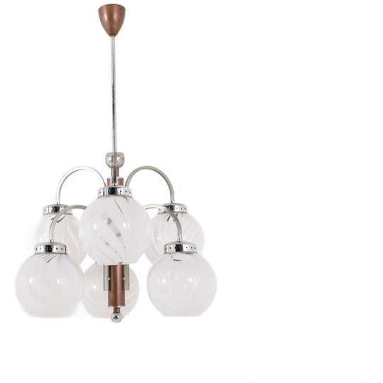 Murano Glass Chandelier, 1970’s Italy 1