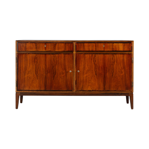 Deens Design Model No. 5 Palissander Dressoir By Omann Jun Mobelfabrik, 1960S