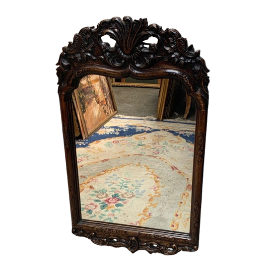 Renaissance Spiegel. Eikenhout. 1