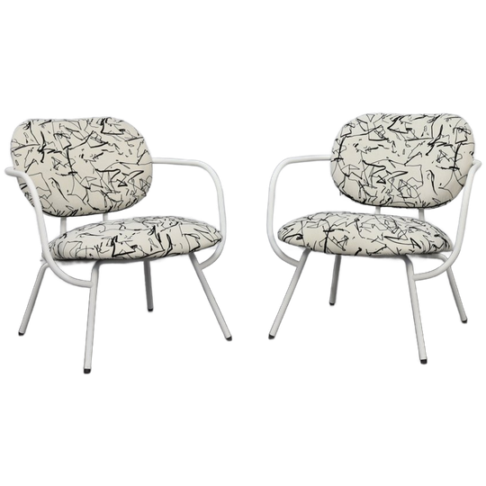 Pair Of Lounge Chairs “pi Lounge” By Richard Hutten For Puik Design 1