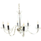 Stout Verlichting - Dutch Design - 6 Arms Kroonluchter - Murano Stijl - Vetri - Glas - Kristal - thumbnail 1