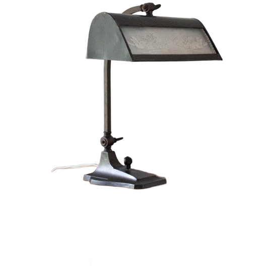 Antieke Art Deco Bureaulamp 1
