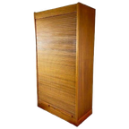 Grote Roldeurkast | Archiefkast Vintage Office Cabinet thumbnail 1
