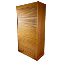 Grote Roldeurkast | Archiefkast Vintage Office Cabinet