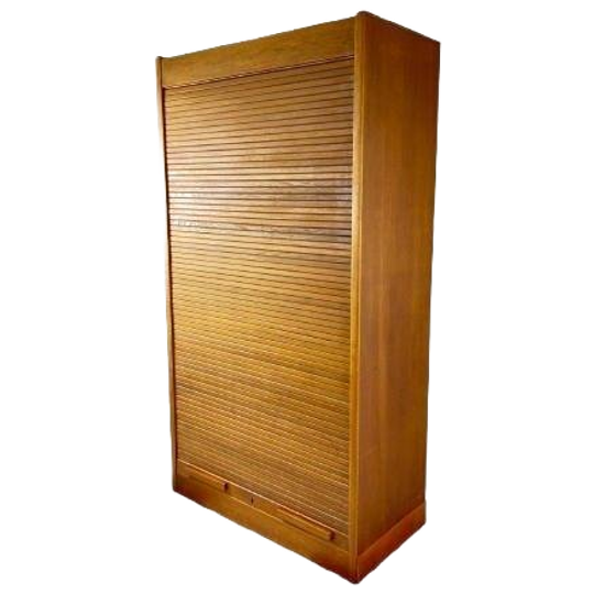 Grote Roldeurkast | Archiefkast Vintage Office Cabinet 1