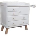 Vintage Commode In De Grondverf – Kleur Naar Wens thumbnail 1
