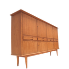 Groot Vintage Teak Highboard Gemaakt In De Jaren ’60 thumbnail 1