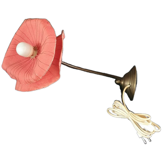 Wandlamp - Vorm Van Bloem - Bloemenlamp - Buigbaar - Rood 1