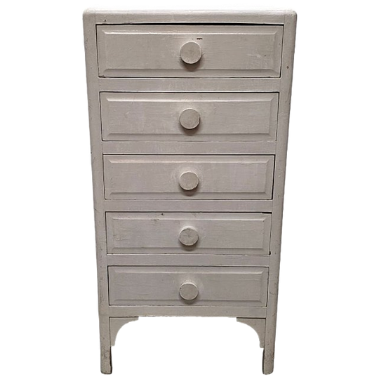 Frans Brocante Witte Ladekast, Begin 1900 1