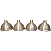 Vintage Industriële Aluminium Lampenkappen, Prijs P/s