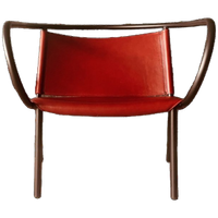 2x Danish Design- Afteroom Lounge Chair, Cognac Leather, Menu