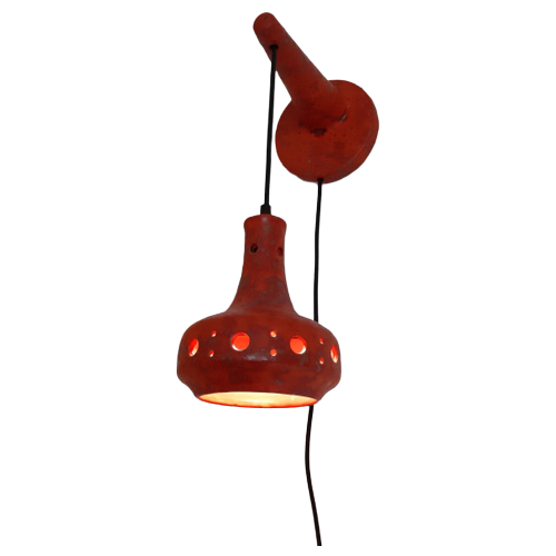 Ceramic Wall Lamp Orange