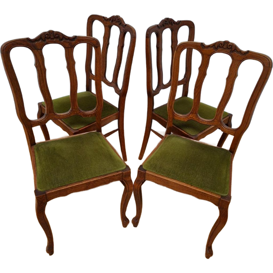 Vintage Landelijke Eettafelstoelen Stoelen Eetkamerstoelen Setprijs 1