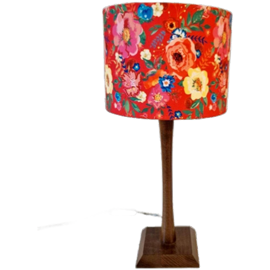 Retro Schemerlamp Bloemen Lampje 1