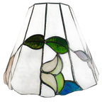 Vintage Wandlamp Glas In Lood 1970’s Tiffany Stijl thumbnail 1