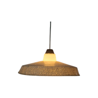 Vintage Fiberglas Bakeliet Lamp Van Louis Kalff Voor Philips