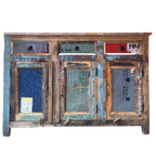 Uniek Dressoir Van Gerecycled Hout - Robuust & Stijlvol thumbnail 1