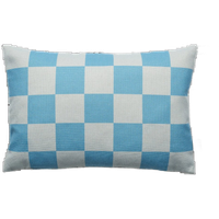 Fest Kussen Blauw Wit