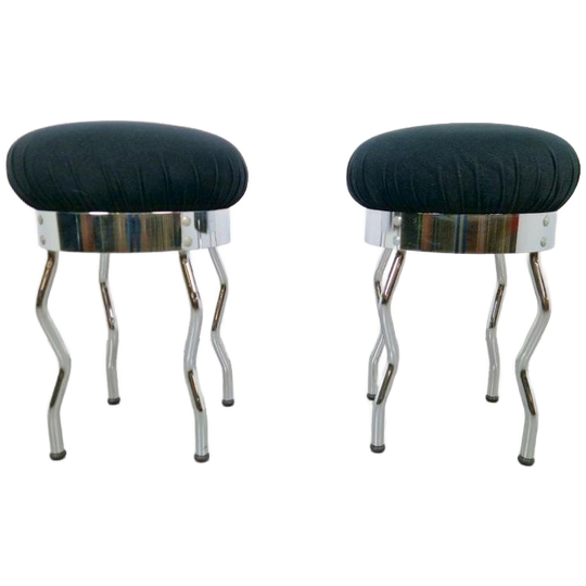 Set 2 Vintage IKEA Kruk Uri Van Per Ivar Ledang 1995 Krukjes 1