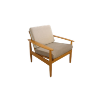 Deens Beukenhouten Fauteuil