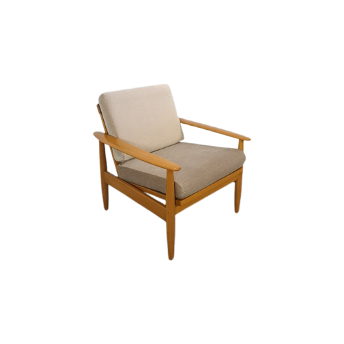 Deens Beukenhouten Fauteuil