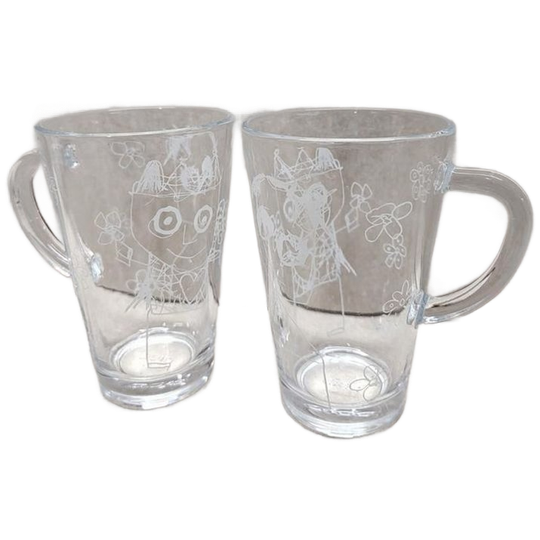 Thee Glazen, Poul Pava Original 1