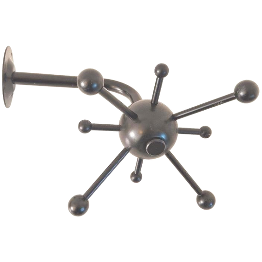 Vintage IKEA Sputnik Kapstok Zwarte Vintage Kapstok 1