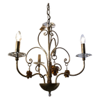 Vintage Murano Kroonluchter Druiven Kristal Vintage thumbnail 1