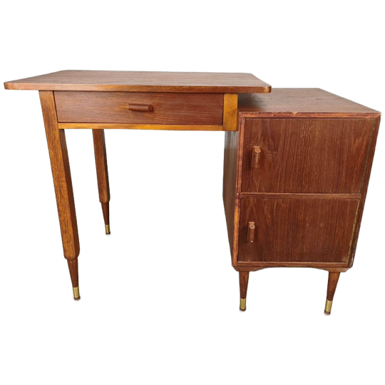 Vintage Houten Bureautje 1