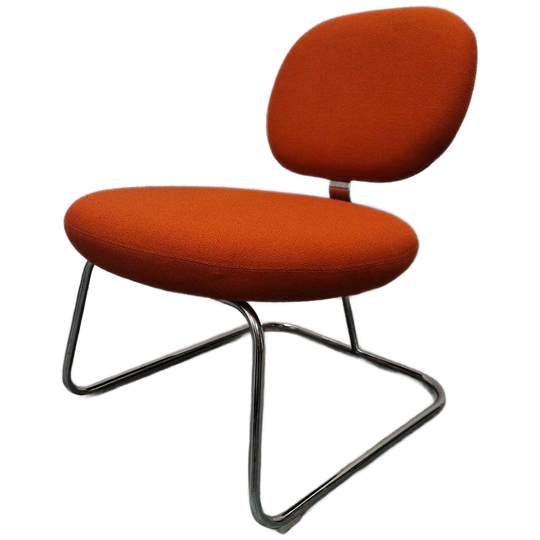 Artifort Vega Vintage Fauteuil Oranje Stoel 1