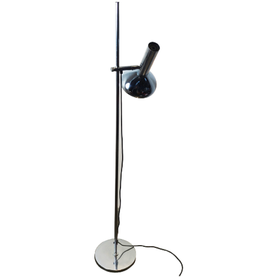 Chrome Floor Lamp By <<<brand>>>, 1960s 1