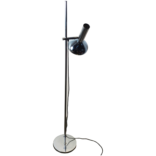 Chrome Floor Lamp By Sölken Leuchte, 1960S