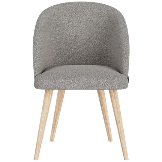 Sofacompany | Holly Eetkamerstoel Maya Warm Grijs 1