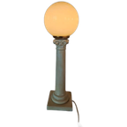 Vintage Pilaar Lamp Keramiek Zuil thumbnail 1