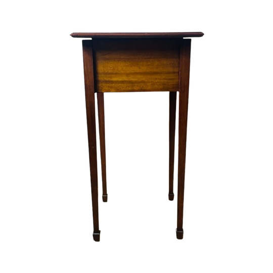 Mahonie Naaitafel/ Bijzettafel 1