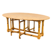 1970’s Scandinavian Modern Pine Gateleg Table