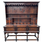 Tweedelige Kast Met Lades, Planken En Deurtjes thumbnail 1
