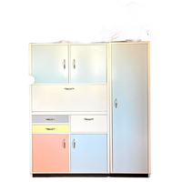 Vintage Original Tielsa Duitse Keukenkast Pastel | Kast